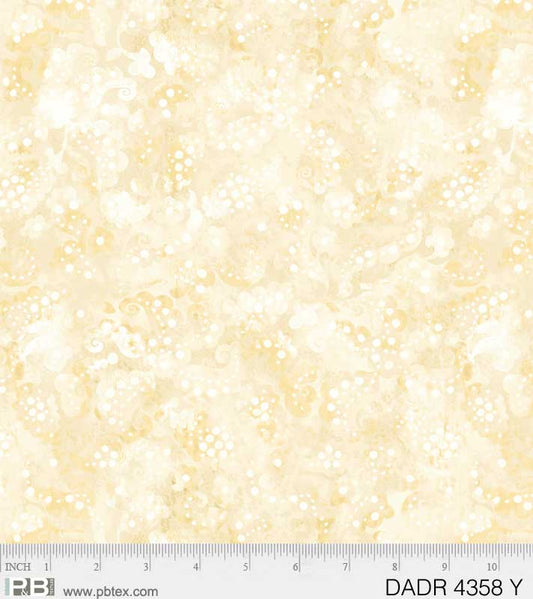 Day Dreams Paisley 108" Wide Backing Yellow P&B Textiles Cotton Fabric