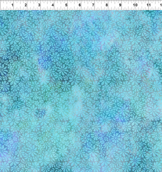 Dear Clara Field Tonal Blender Sky Blue Jason Yenter In The Beginning Cotton Fabric ITB-11DCL-2