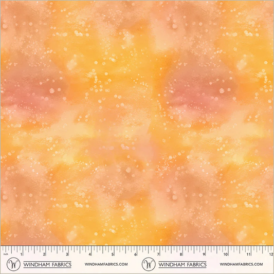 Deep Blue Underwater Sun Katherine Quinn Windham Fabrics Cotton Fabric WF-55261D-5