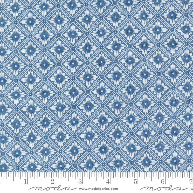 Denim & Daisies Punched Tin Blenders Denim Light Blue Fig Tree Co. Moda Cotton Fabric