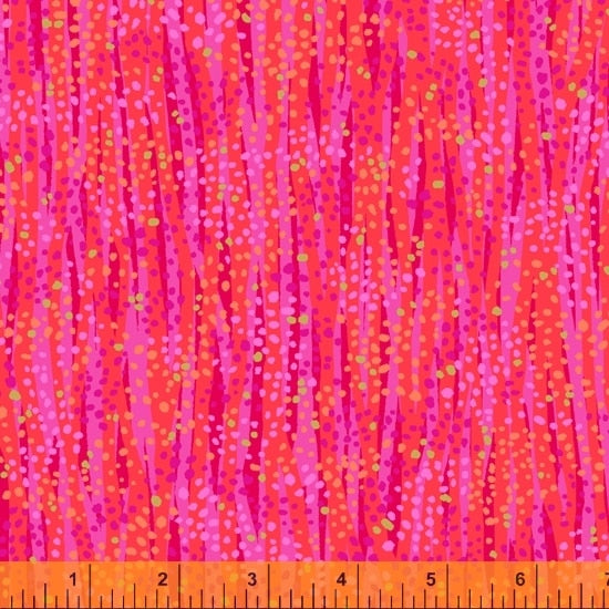 Dewdrop Wonderland Pink Gold Metallic Whistler Studios Windham Cotton Fabric