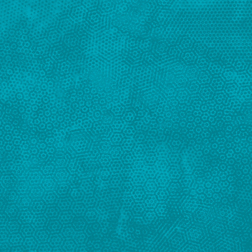 Dimples Tonal Blender Bondi Blue Gail Kessler Andover Cotton Fabric