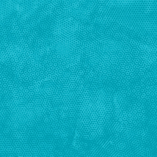 Dimples Tonal Blender Keppel Blue Gail Kessler Andover Cotton Fabric