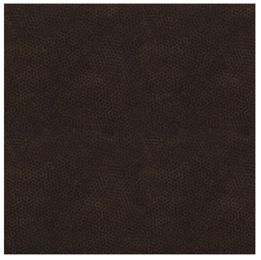 Dimples Tonal Blender Cafe Noir Dark Brown Gail Kessler Andover Fabrics Cotton Fabric AF-A-1867-N9