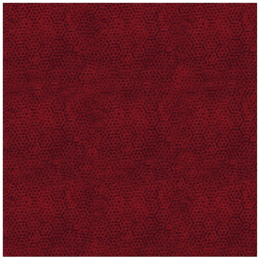 Dimples Tonal Blender Carmine Red Gail Kessler Andover Fabrics Cotton Fabric AF-A-1867-R2 