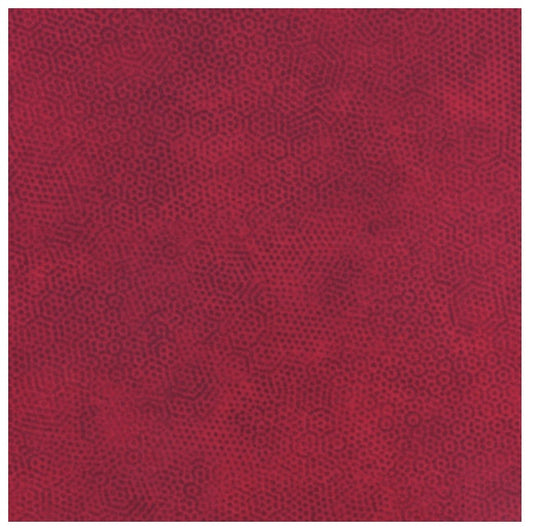 Dimples Tonal Blender Crimson Red Gail Kessler Andover Fabrics Cotton Fabric AF-A-1867-R1 