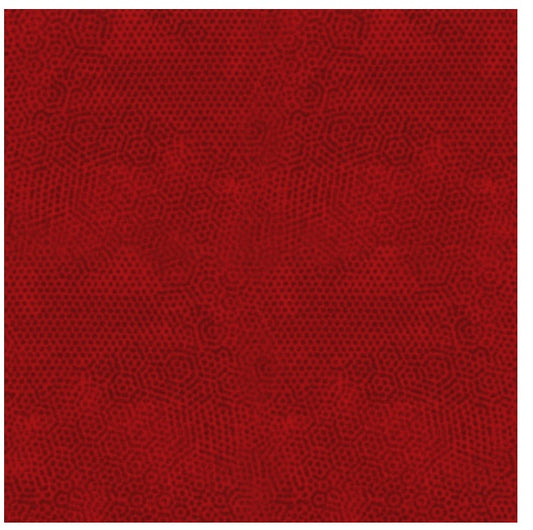 Dimples Tonal Blender Fire Engine Red Gail Kessler Andover Fabrics Cotton Fabric AF-A-1867-R7 