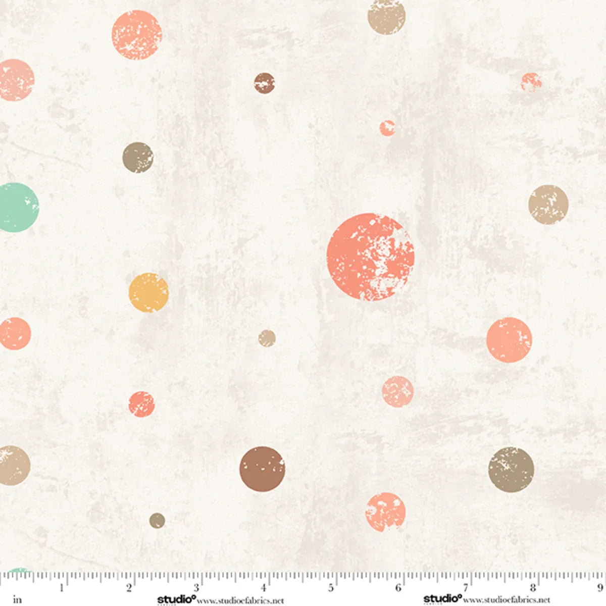 DotCom FLANNEL 108" Wide Backing Funny Girl Studio E Cotton FLANNEL Fabric SE-9441F-14
