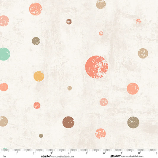DotCom FLANNEL 108" Wide Backing Funny Girl Studio E Cotton FLANNEL Fabric SE-9441F-14