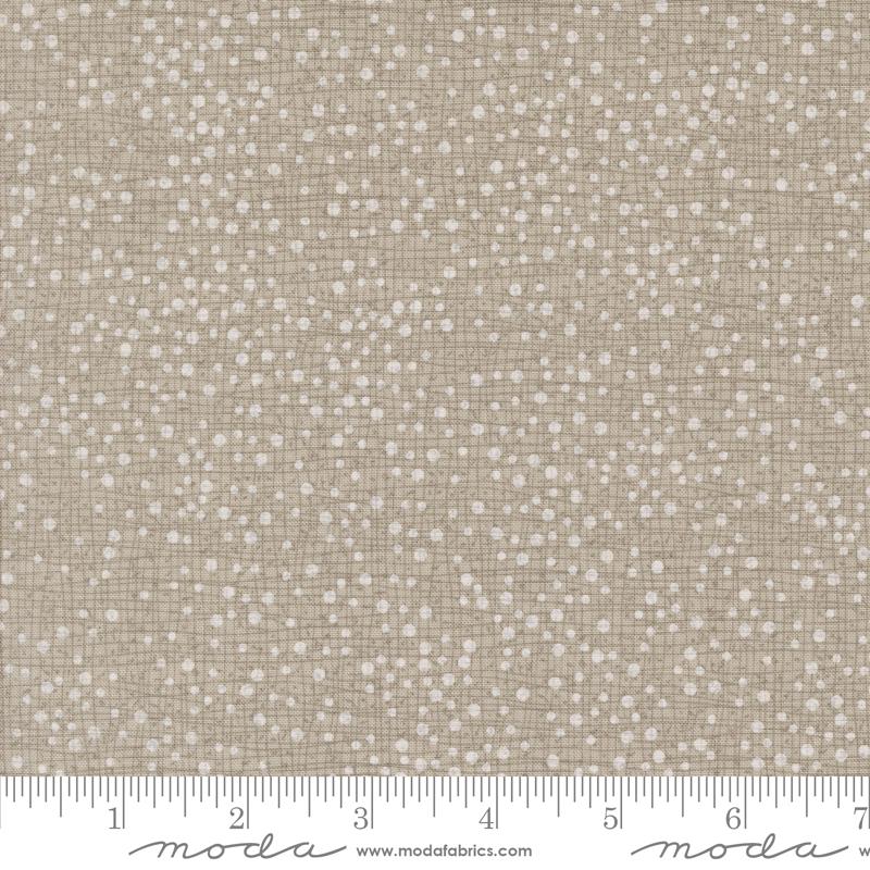 Dotty Thatched Dots Texture Gray Robin Pickens Moda Cotton Fabric MD-48715-85