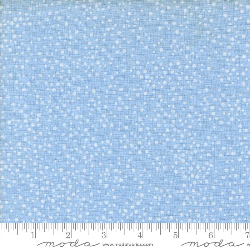 Dotty Thatched Dots Texture Mist Light Blue Robin Pickens Moda Cotton Fabric MD-48715-146