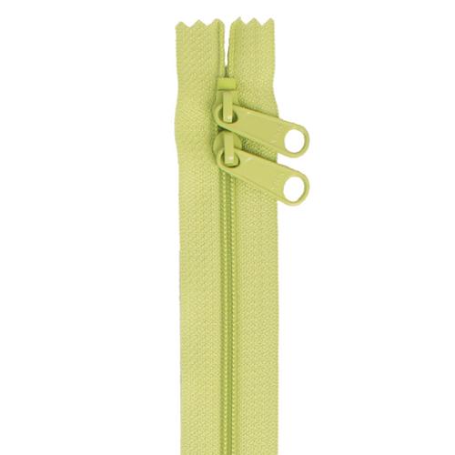 Double Slide Zipper Light Green By Annie's 30 inches