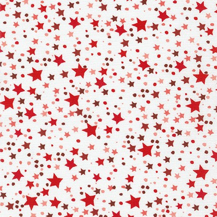 Dr Seuss How the Grinch Stole Christmas Stars Allover Red Robert Kaufman Cotton Fabric