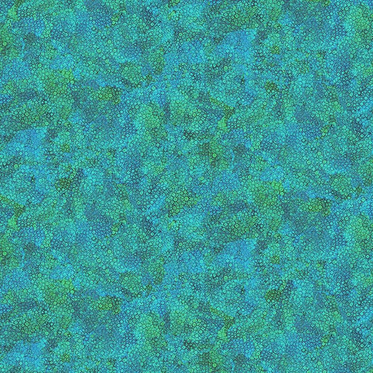 Dragonfly Illusion Bubble Texture Blue Green Timeless Treasures Cotton Fabric TT-Dot-CD3212-Blue