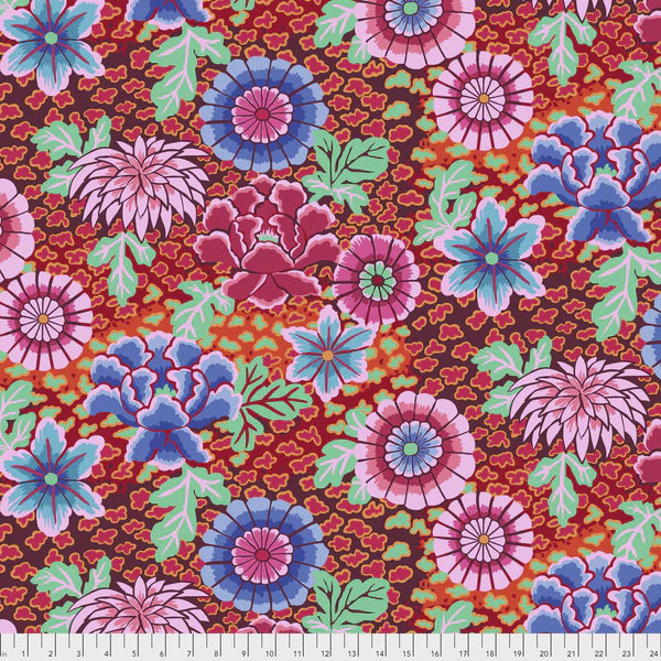 Dream Red Classics Kaffe Fassett Collective Free Spirit Cotton Fabric