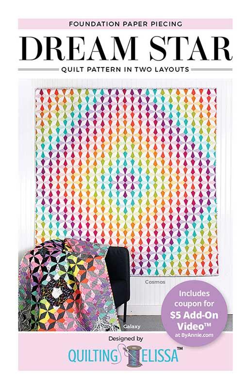 Dream Star Quilt Pattern Quilting Elissa ByAnnie BYA-QE106