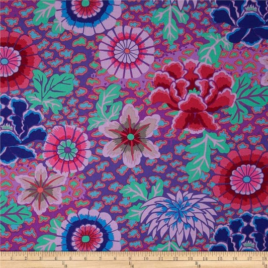 Dream Purple Philip Jacobs Classics Kaffe Fassett Collective Free Spirit Cotton Fabric