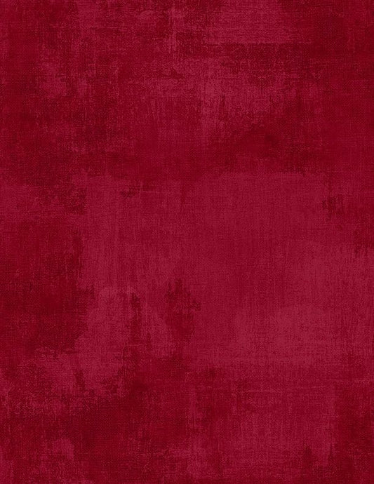 Dry Brush Burgundy Red Danhui Nai Wilmington Prints  Cotton Fabric