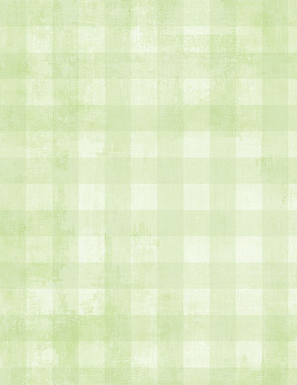 Dry Brush Checks Pale Lime Green Essential Basics Danhui Nai Wilmington Prints Cotton Fabric WP-1077-89289-700