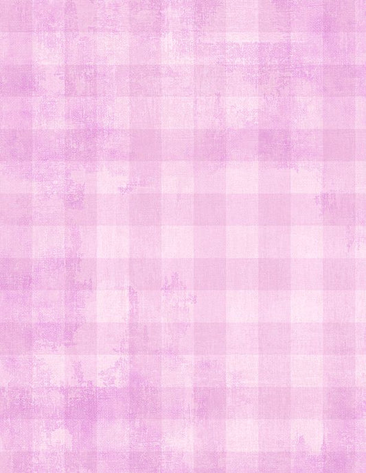 Dry Brush Checks Pale Pink Essential Basics Danhui Nai Wilmington Prints Cotton Fabric WP-1077-89289-300