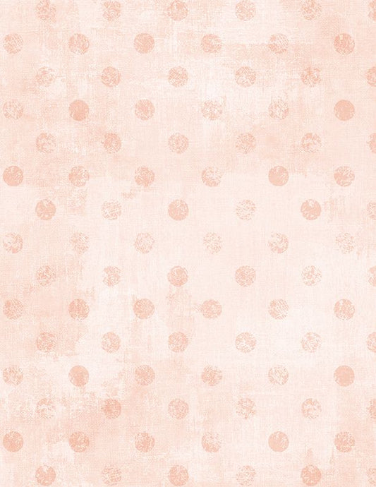 Dry Brush Dots Pale Apricot Peach Essential Basics Danhui Nai Wilmington Prints Cotton Fabric WP-1077-89290-800
