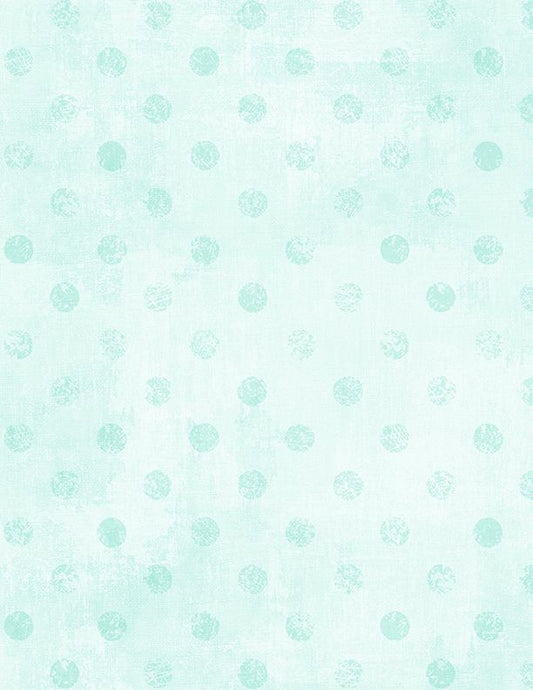 Dry Brush Dots Pale Aqua Blue Green Essential Basics Danhui Nai Wilmington Prints Cotton Fabric WP-1077-89290-740