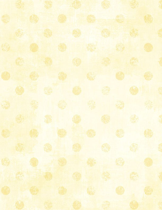 Dry Brush Dots Soft Yellow Essential Basics Danhui Nai Wilmington Prints Cotton Fabric WP-1077-89290-500