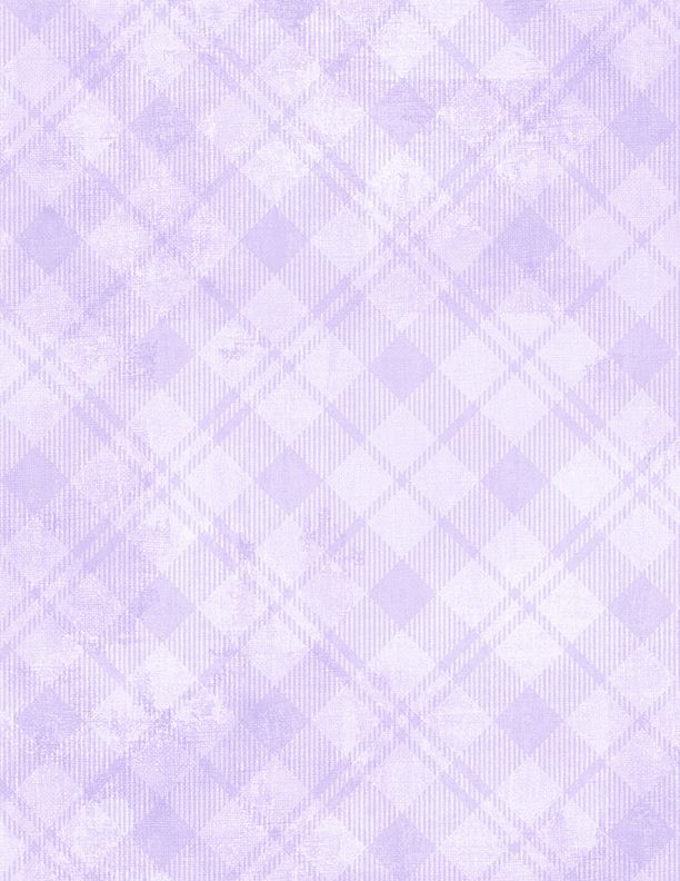 Dry Brush Plaid Pale Violet Essential Basics Danhui Nai Wilmington Prints Cotton Fabric WP-1077-89291-600