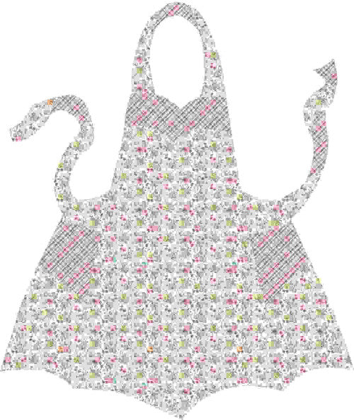 Fabric Requirements-Easter Wishes Chatterbox Apron Blank Quilting