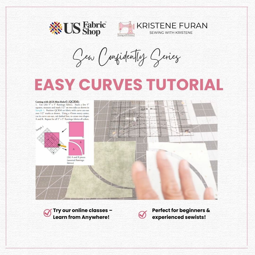 Santa Kit Sewing with Kristene YOU MUST HAVE THE QCR MINI RULER FOR THIS PROJECT