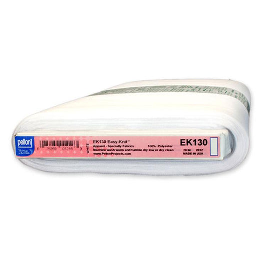 Easy Knit Tricot Interfacing 20" Pellon Polyester PELLON-EK130-WHITE Sold By Yard