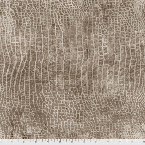 Eclectic Elements Worn Croc Pebble Tim Holtz Free Spirit Cotton Fabric FS-PWTH020.PEBBLE