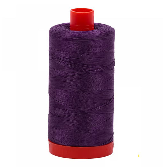 Eggplant Purple Aurifil Cotton Quilting Thread Solid 50wt 1300m 1422yds Aurifil AF-A1050-4225