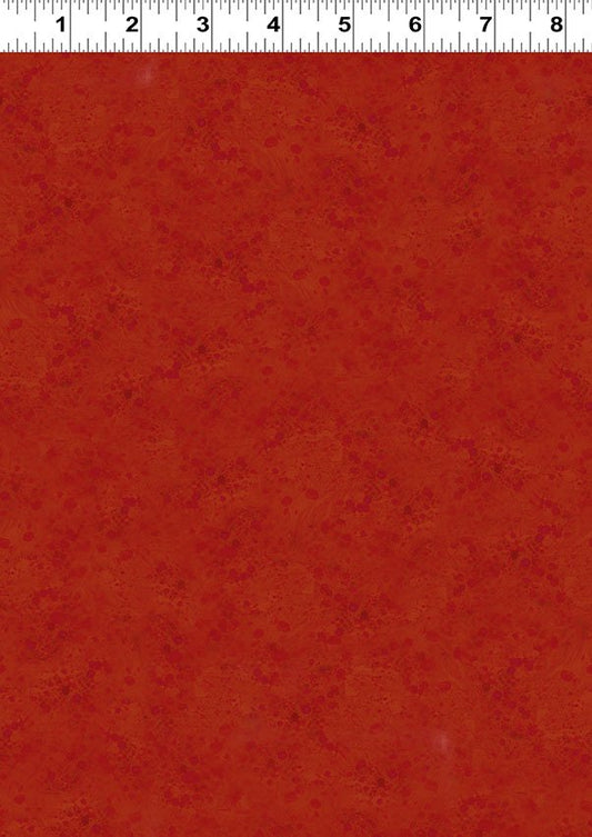 Emerald Hollow Marble Dark Orange Sue Zipkin Clothworks Cotton Fabric CLT-Y4838-37