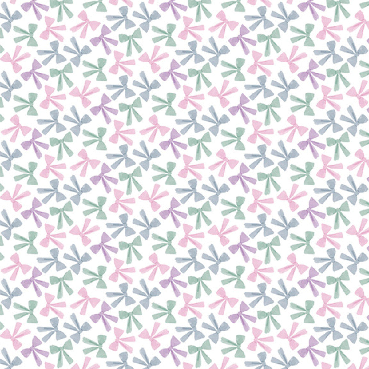 Enchanting FLANNEL Bow-Tiful Wishes White Michael Moon 3 Wishes Cotton FLANNEL Fabric 3W-24537-WHT-FLN