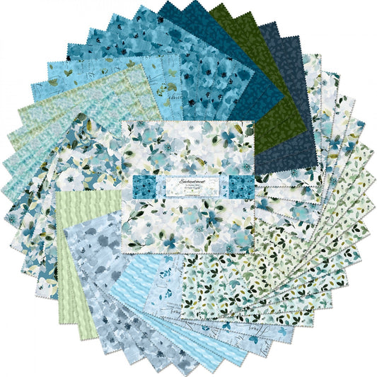 Enchantment 2.5'' Strips Karats Crystals Stephanie Ryan Wilmington Prints Cotton Fabric
