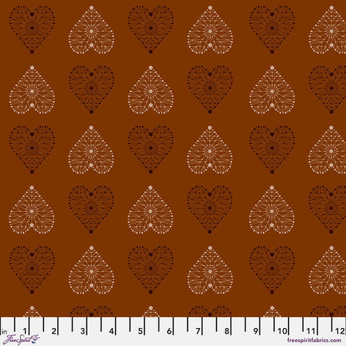 Enrapture Amour Spice Giucy Giuce Free Spirit Cotton Fabric FS-PWGG007.SPICE