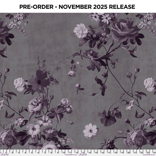 PRE-ORDER | NOV 2025 | Enrapture 108 Wide back Vining Wisteria Giucy Giuce Free Spirit Cotton Fabric FS-QBGG01.WISTERIA