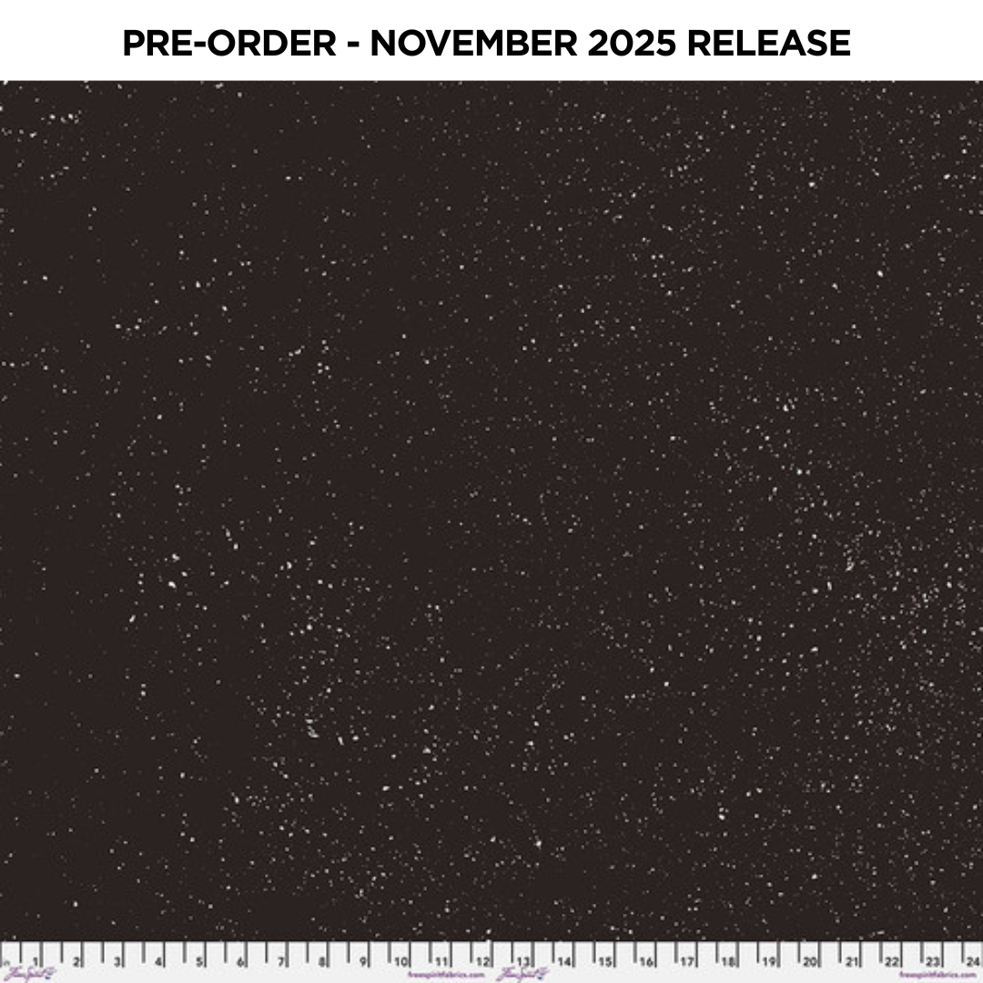 PRE-ORDER | NOV 2025 | Enrapture Particles Onyx Giucy Giuce Free Spirit Cotton Fabric FS-PWGG011.ONYX