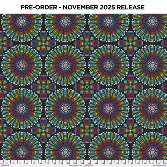 PRE-ORDER | NOV 2025 | Enrapture Stained Glass Morning Giucy Giuce Free Spirit Cotton Fabric FS-PWGG006.MORNING