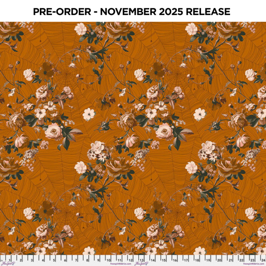 PRE-ORDER | NOV 2025 | Enrapture Vining Spice Giucy Giuce Free Spirit Cotton Fabric FS-PWGG004.SPICE