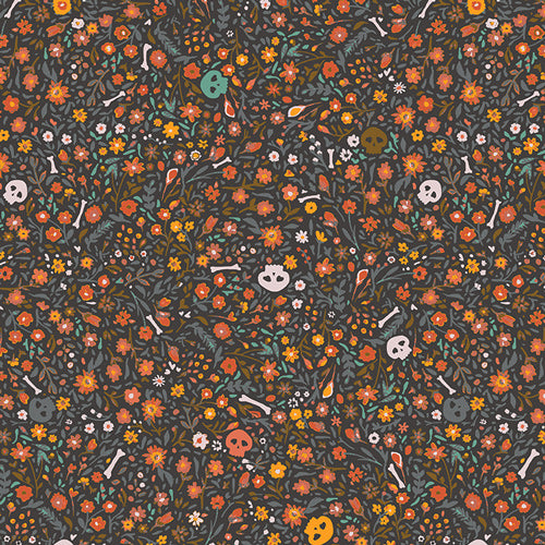 Enshadow Boneyard Ember Katarina Roccella Art Gallery Fabrics Cotton Fabric AGF-ENW-49403