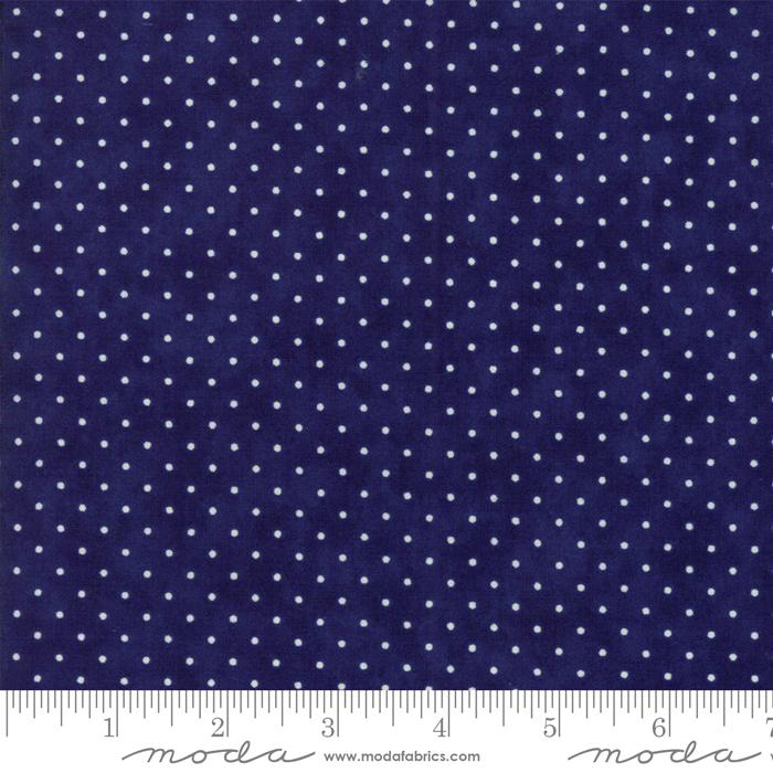 Essential Dots Liberty Blue Moda Cotton Fabric