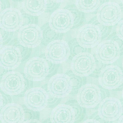 Essentials Circle Burst Seafoam Wilmington Prints Cotton Fabric WP-3007-68523-714