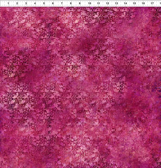 Evanescence Floral Tonal Magenta Pink Jason Yenter The Beginning Fabrics Cotton Fabric ITB-18EV-1