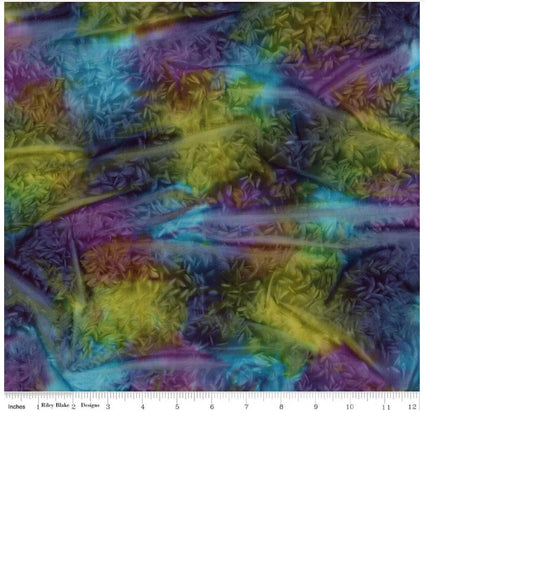 Expression Batiks Express Yourself Jasmine Mardi Gras Texture Blender Riley Blakes RB-BT3455-306