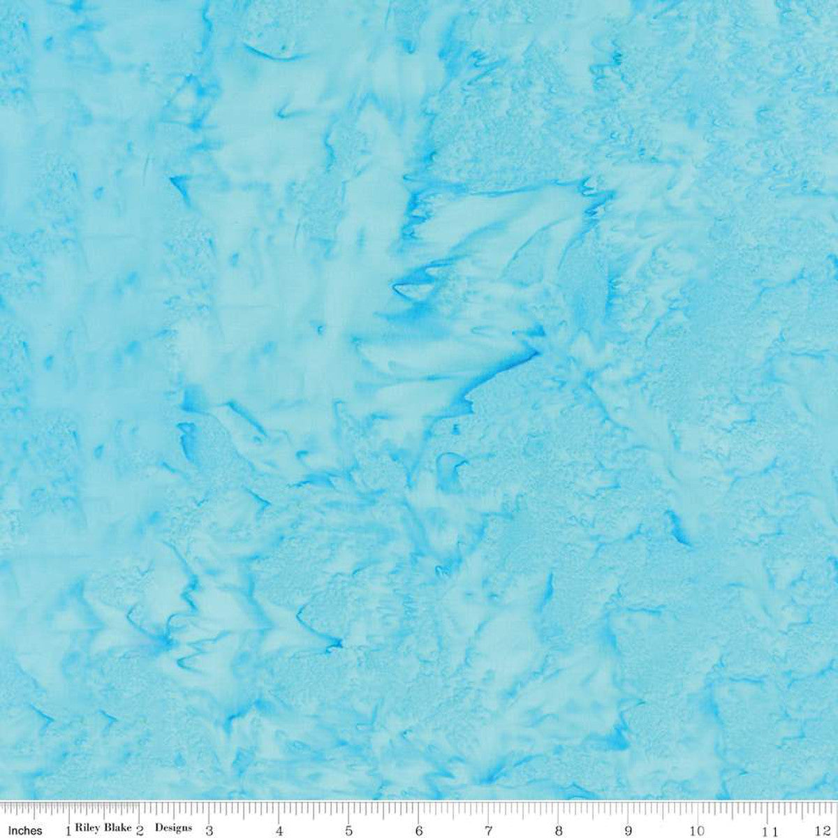 Expressions Batiks Hand-Dyes Basic Texture Blender Adriatic Mist Blue Riley Blake Cotton Fabric