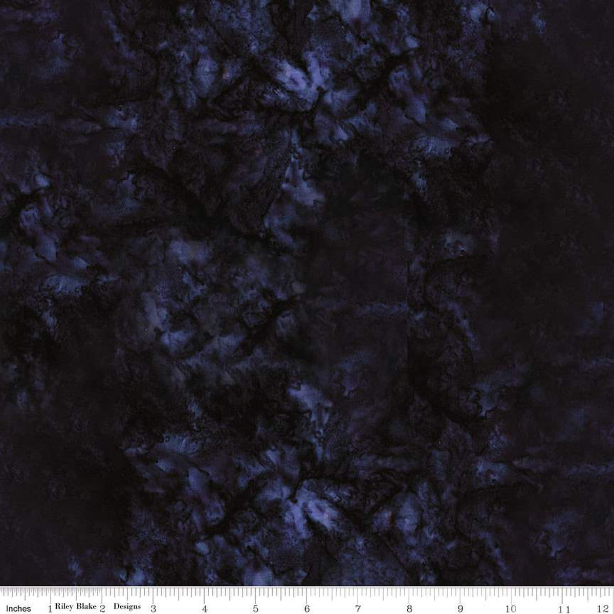 Expressions Batiks Hand-Dyes Basic Texture Blender Charcoal Black Riley Blake Cotton Fabric