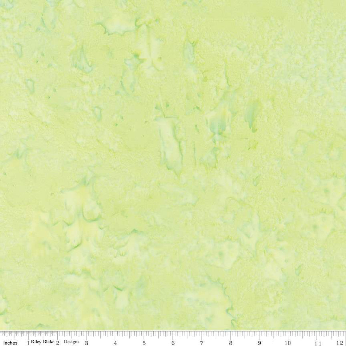 Expressions Batiks Hand-Dyes Basic Texture Blender Pale Lime Green Riley Blake Cotton Fabric