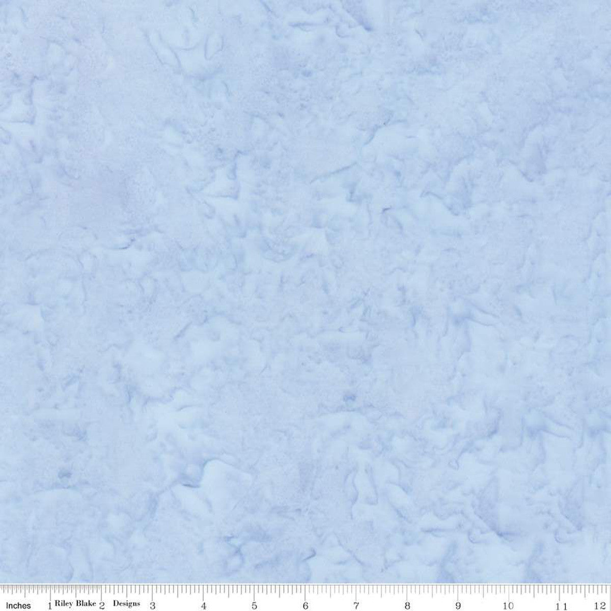 Expressions Batiks Hand-Dyes Basic Texture Blender Wisp Blue Riley Blake Cotton Fabric